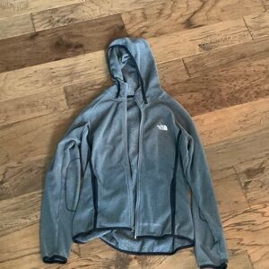 The North Face Light Gray Fleece Jacket